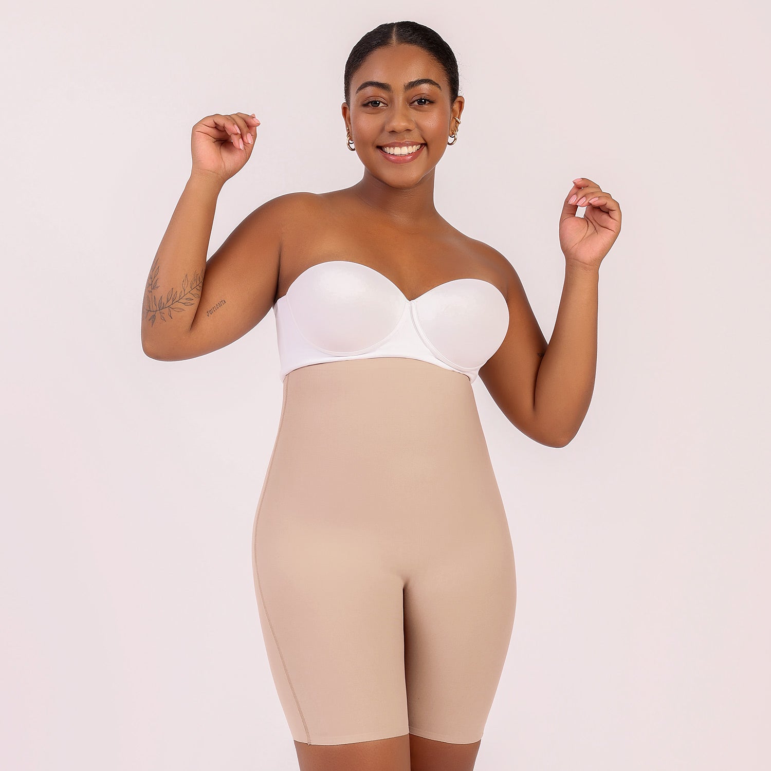 Biker tiro alto Moldeador #LNB004 - Compresión Básica