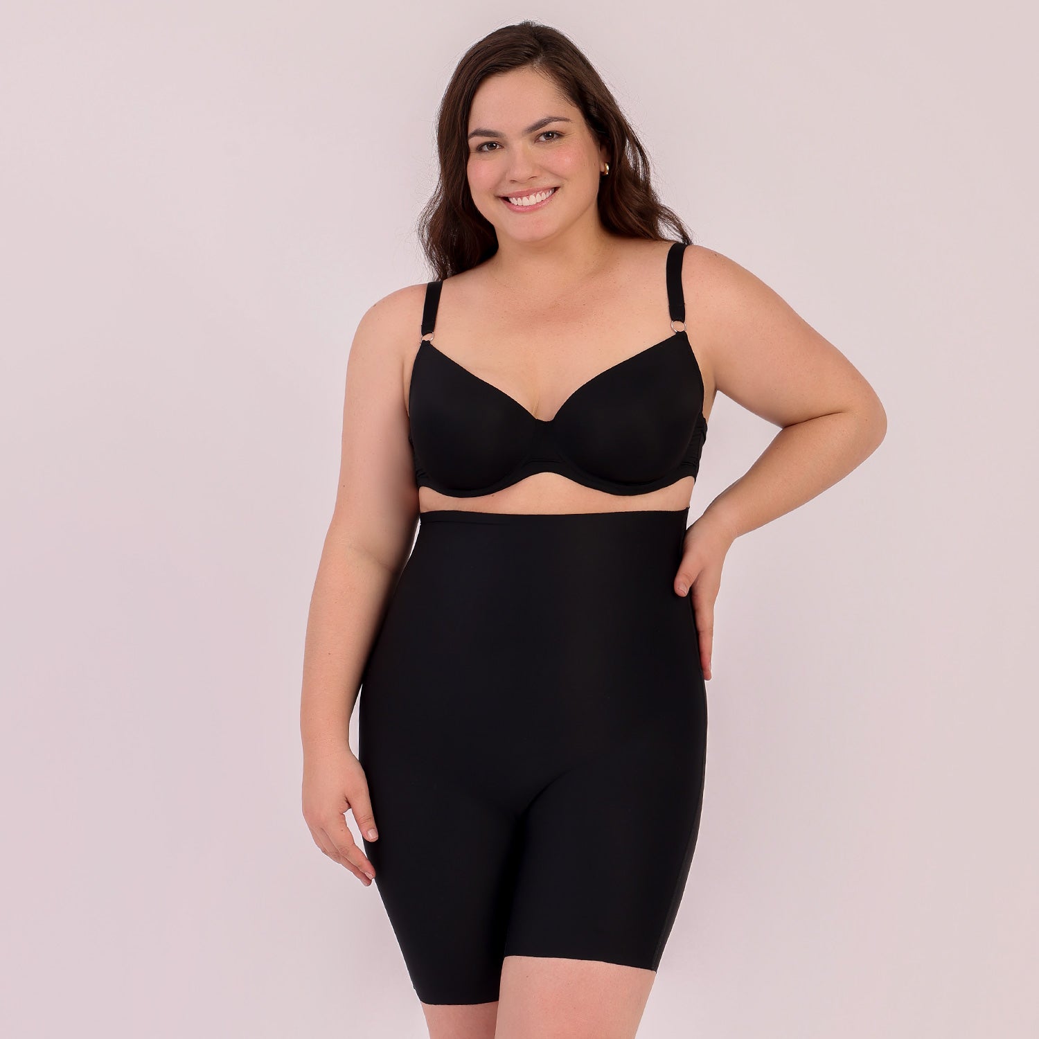 Biker tiro alto Moldeador #LNB004 - Compresión Básica