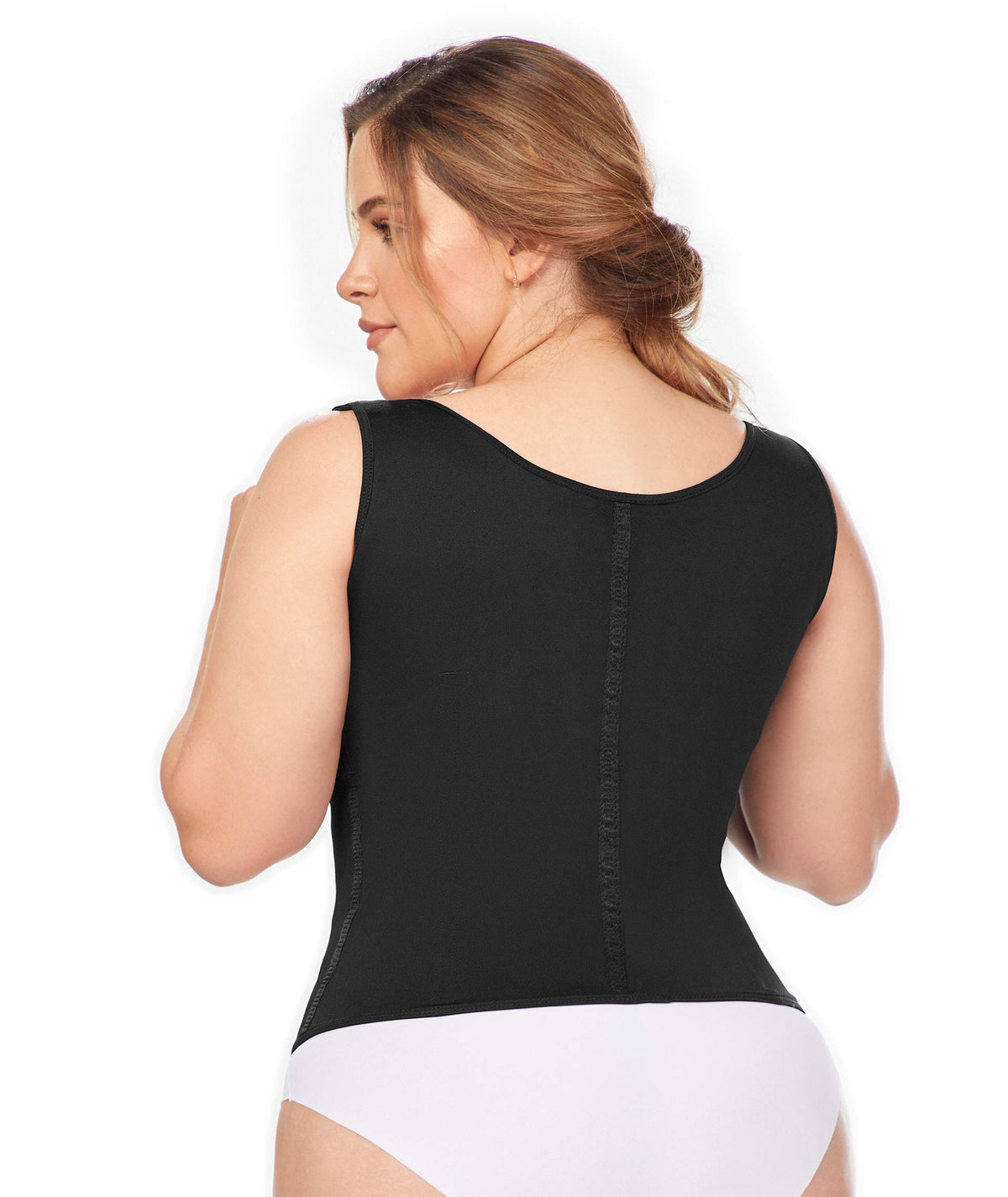 Chaleco corset ONIX en Látex - #FL100