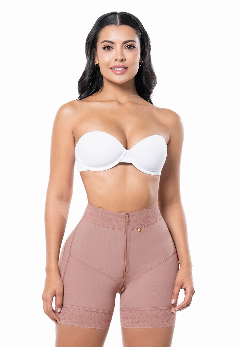 Short a la cintura c/cierre #FC310 - Compresión Fuerte