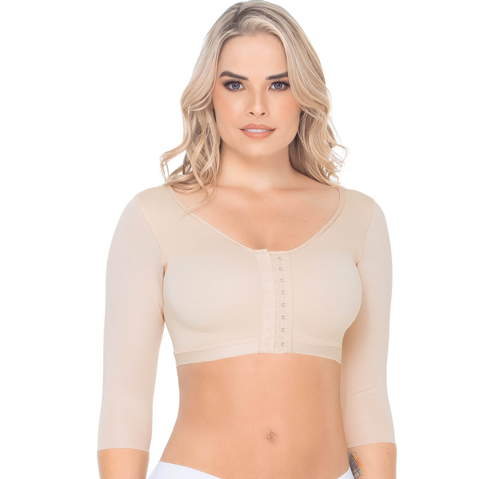 Brasier lycra con mangas - #FPE001