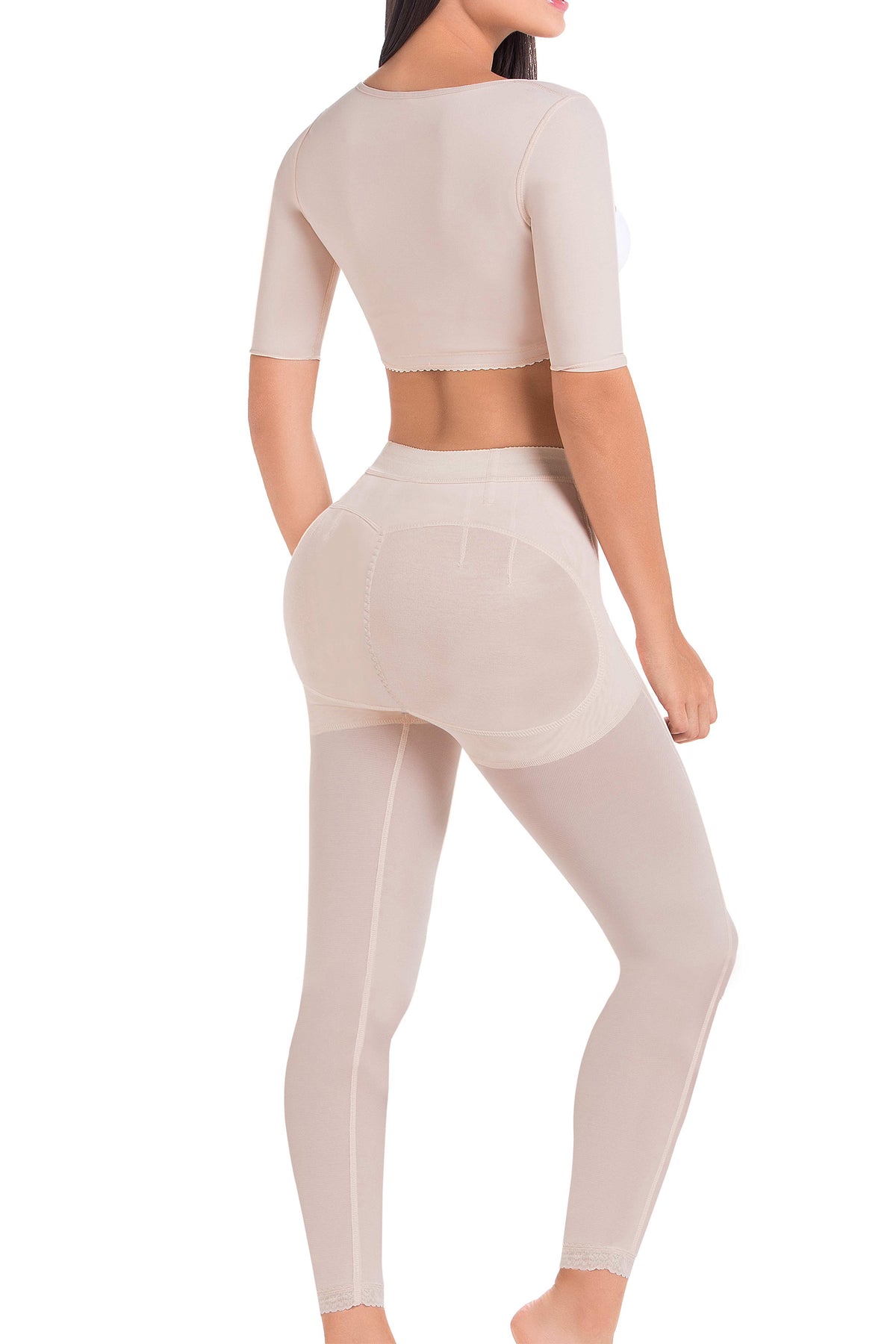 Faja pierna entera c/ broches - ML001 Compresión Máxima