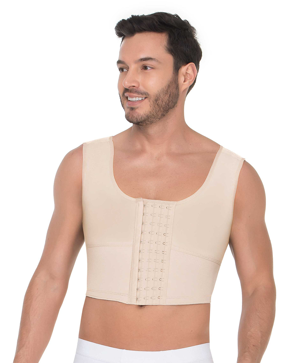 Men’s Slimming Compression Vest – Ginecomastia Shapewear, Breathable & Moisture-Wicking – Unbranded